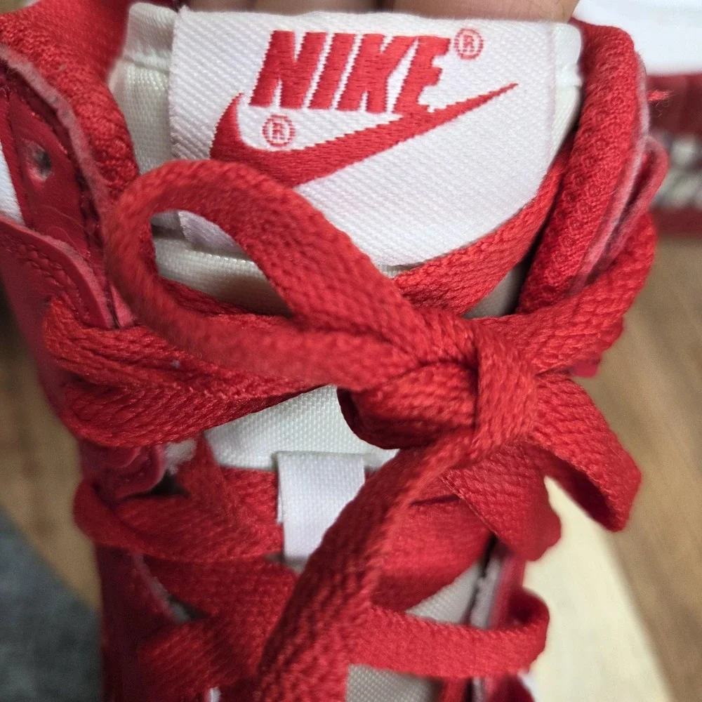 Nike Dunk High Shoes‎ Youth Size 5Y Championship Red GS Sneakers DB2179-106